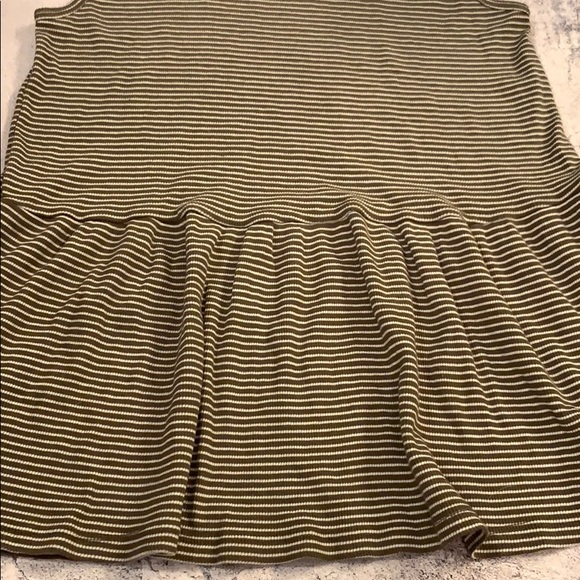 Anthropologie T.la NWT Striped Peplum Top Blouse - Picture 6 of 7